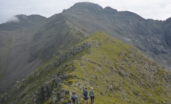 Sgurr na Banachaich via Sgurr nan Gobhar - UK Scrambles